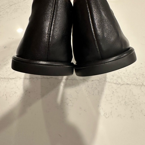 Coach Emilia Mary Jane Flat 🌻NEW🌻 Black Leather - Picture 6 of 9